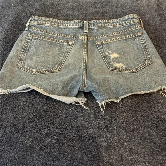 rag & bone Distressed Blue Jean Short Bundle - Picture 9 of 10